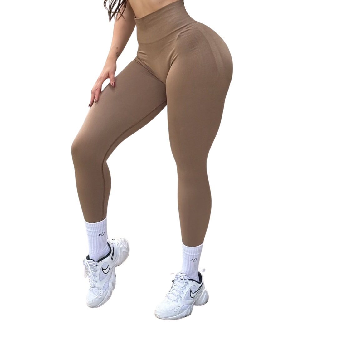 ADRIANAOLIMPO® | Leggins - Leggings Burbuja + Push Up | Seamless Compresión - Moka Obscuro | Ropa deportiva para mujer Elite HotSale Blackfriaday Envío Gratis a México. Mayoreo Menudeo Ofertas Exclusivas