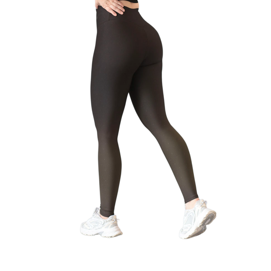 Leggings básico | Supplex Stretch, Relieves Puntos – Army