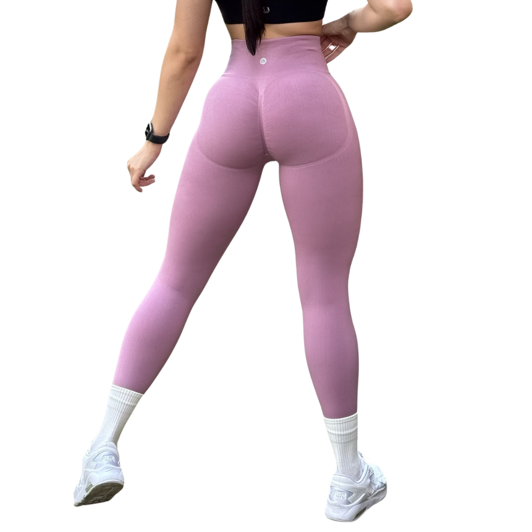 🔸 Leggings Burbuja + Push Up | Seamless Compresión - rubor