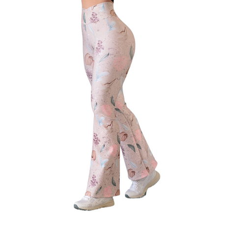 Leggings básico Campana | Supplex Stretch, Liso Naturaleza – Rosa
