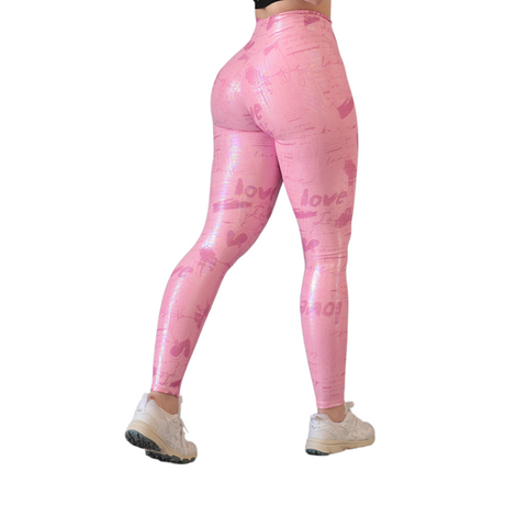 ADRIANAOLIMPO® | Leggins - Leggings push up | Supplex Stretch, Destellos Love – Rosa | Ropa deportiva para mujer Elite HotSale Blackfriaday Envío Gratis a México. Mayoreo Menudeo Ofertas Exclusivas