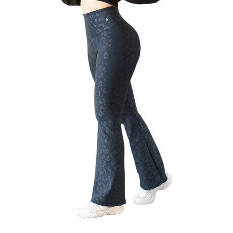 Leggings básico | Supplex Stretch, Relieves Leopardo – Marino