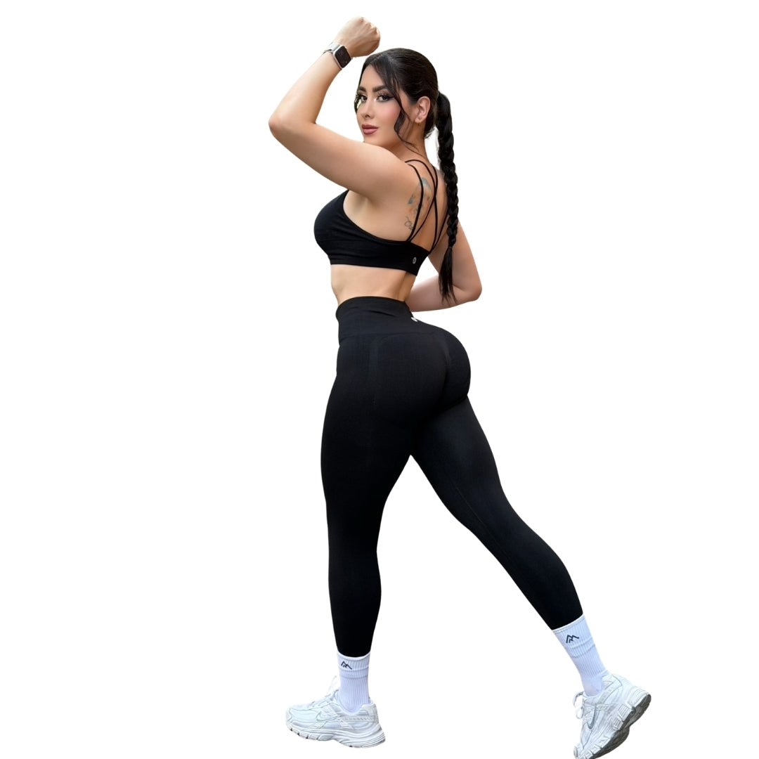ADRIANAOLIMPO® | Leggins - Leggings Burbuja + Push Up | Seamless Compresión - Negro | Ropa deportiva para mujer Elite HotSale Blackfriaday Envío Gratis a México. Mayoreo Menudeo Ofertas Exclusivas