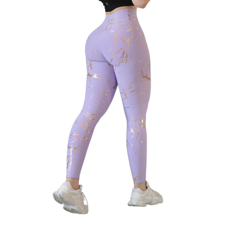 Leggings push up | Supplex Stretch, Destellos Beta – Lila