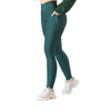 Leggings básico con bolsillos | Supplex Stretch, Liso – Verde
