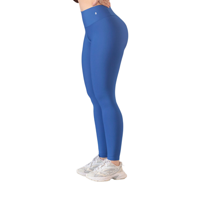 Leggings push up | Supplex Stretch, Liso – Azul