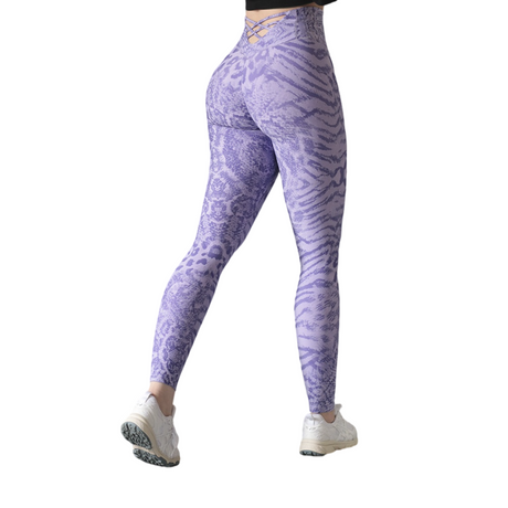Leggings push up | Supplex Stretch, Liso Print – Lila