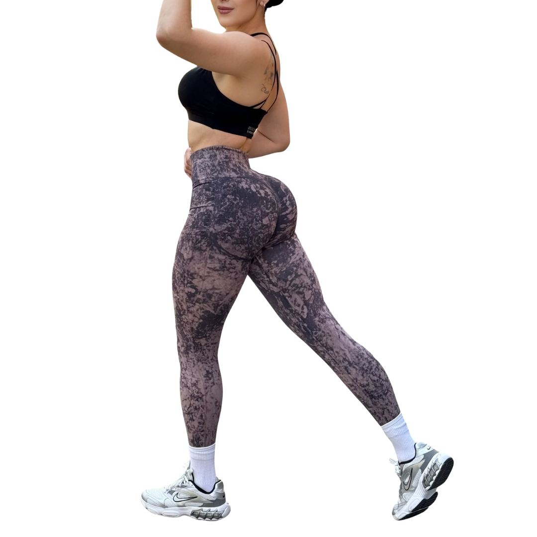 ADRIANAOLIMPO® | Leggins - Leggings Burbuja + Push Up | Seamless Compresión - Gris Oxford Deslavado | Ropa deportiva para mujer Elite HotSale Blackfriaday Envío Gratis a México. Mayoreo Menudeo Ofertas Exclusivas