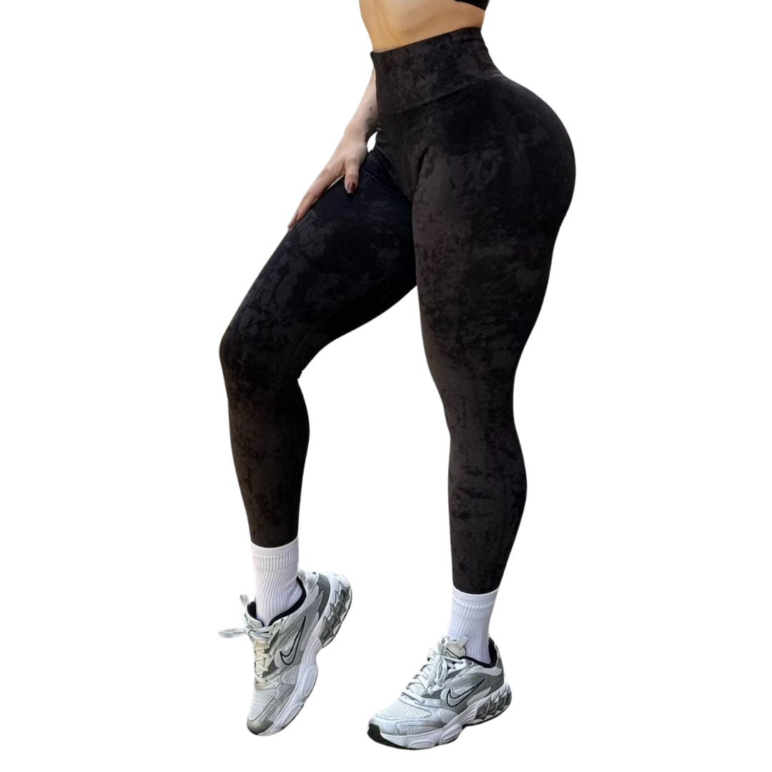 ADRIANAOLIMPO® | Leggins - Leggings Burbuja + Push Up | Seamless Compresión - Negro Deslavado | Ropa deportiva para mujer Elite HotSale Blackfriaday Envío Gratis a México. Mayoreo Menudeo Ofertas Exclusivas