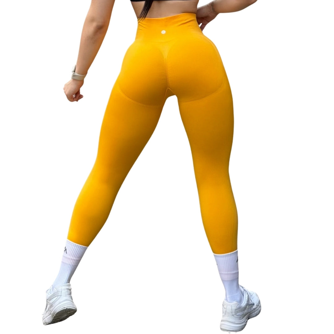 ADRIANAOLIMPO® | Leggins - Leggings Burbuja + Push Up | Seamless Compresión - Canario | Ropa deportiva para mujer Elite HotSale Blackfriaday Envío Gratis a México. Mayoreo Menudeo Ofertas Exclusivas