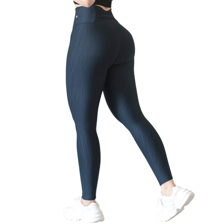 Leggings push up | Supplex Stretch, Relieves  – azul