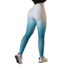 Leggings básico con bolsillos | Supplex Stretch, Liso – Azul degradada