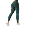 Leggings push up | Supplex Stretch, Liso Abstract –Verde