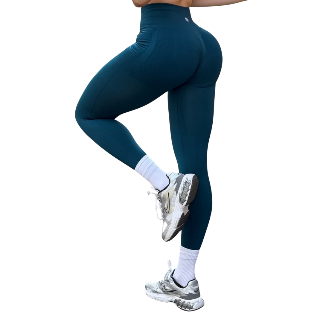 ADRIANAOLIMPO® | Leggins - Leggings Burbuja + Push Up | Seamless Compresión - Petroleo | Ropa deportiva para mujer Elite HotSale Blackfriaday Envío Gratis a México. Mayoreo Menudeo Ofertas Exclusivas