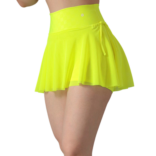 ELITE | FALDA SHORT CIRCULAR MESH