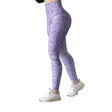 Leggings push up | Supplex Stretch, Liso Print – Lila