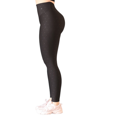 Leggings push up | Supplex Stretch, Relieves Polka – Negra