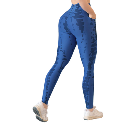 ADRIANAOLIMPO® | Leggins - Leggings básico con bolsillos | Supplex Stretch, Liso – Azul | Ropa deportiva para mujer Elite HotSale Blackfriaday Envío Gratis a México. Mayoreo Menudeo Ofertas Exclusivas