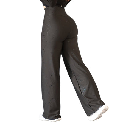 Pants básico | Supplex Stretch, Destellos – Negro