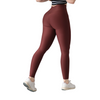 Leggings push up | Supplex Stretch, Liso – Café