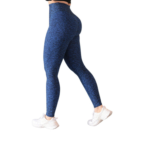 Leggings push up | Supplex Stretch, Liso jasspe – azul