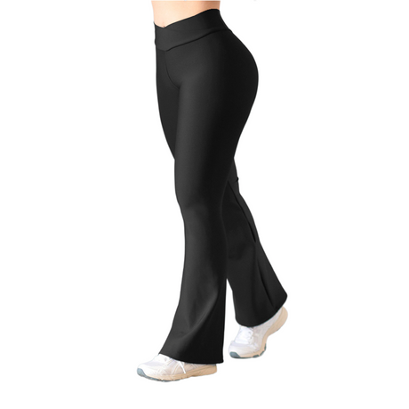 Leggings push up | Supplex Stretch, Liso – Negro