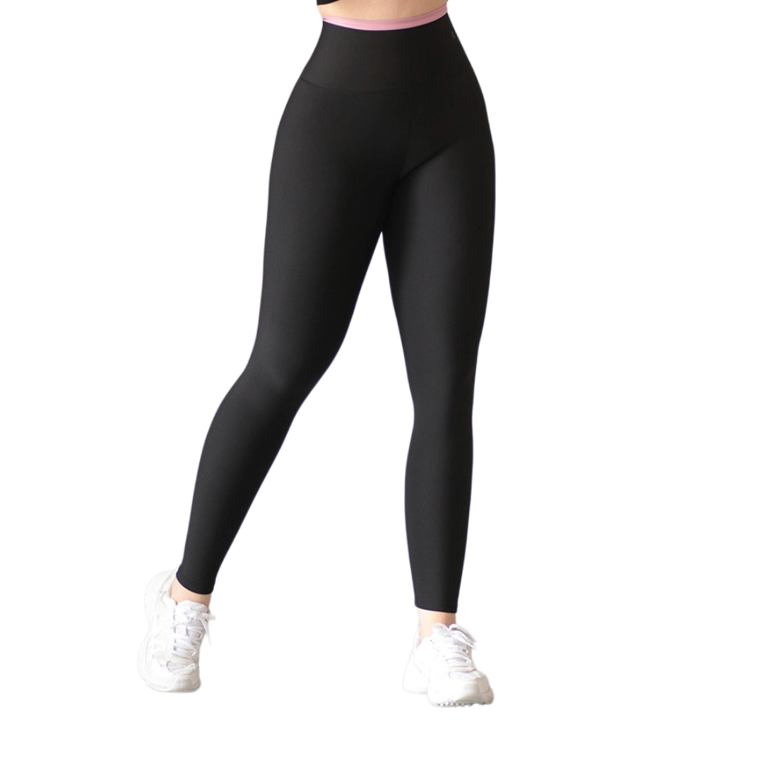 Leggings básico | Supplex Stretch, Liso – Negro