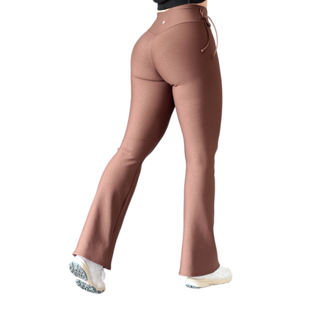 Leggings push up | Supplex Stretch, Relieves Estelar – Café