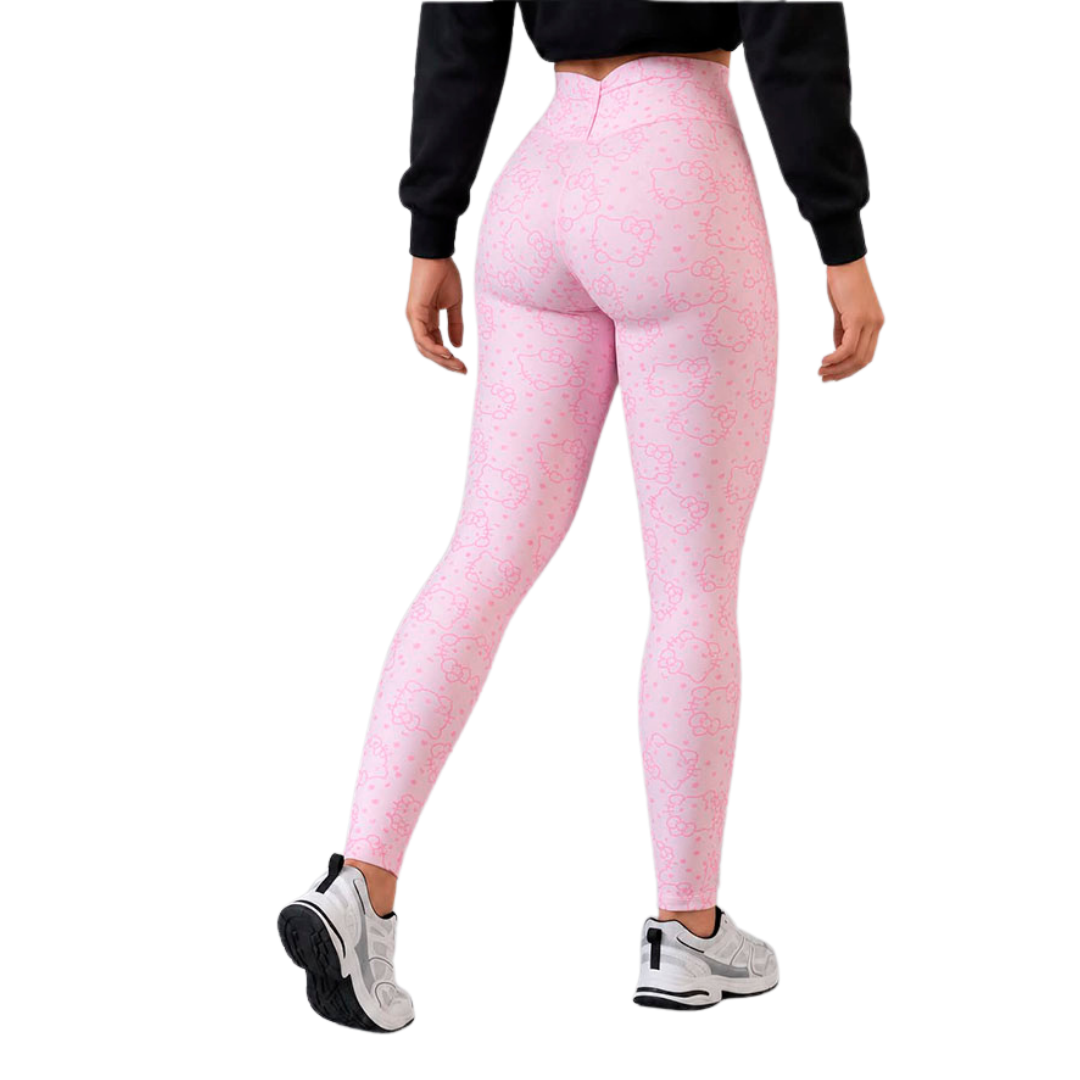 Leggings básico | Supplex Stretch, Liso – Kitty Rosa