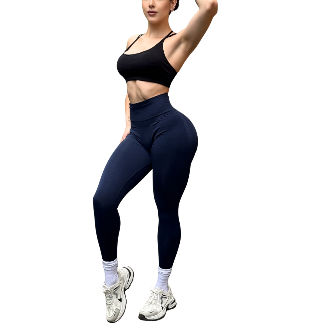 🔸 Leggings Burbuja + Push Up | Seamless Compresión