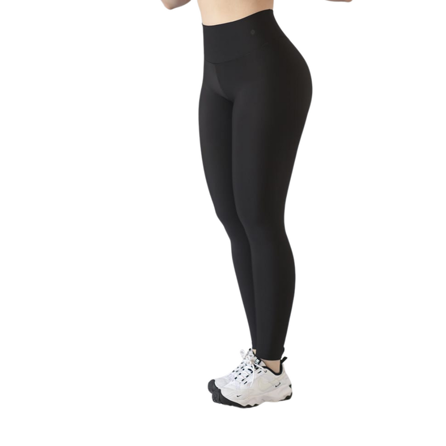 Leggings push up | Supplex Stretch, Liso, Negro