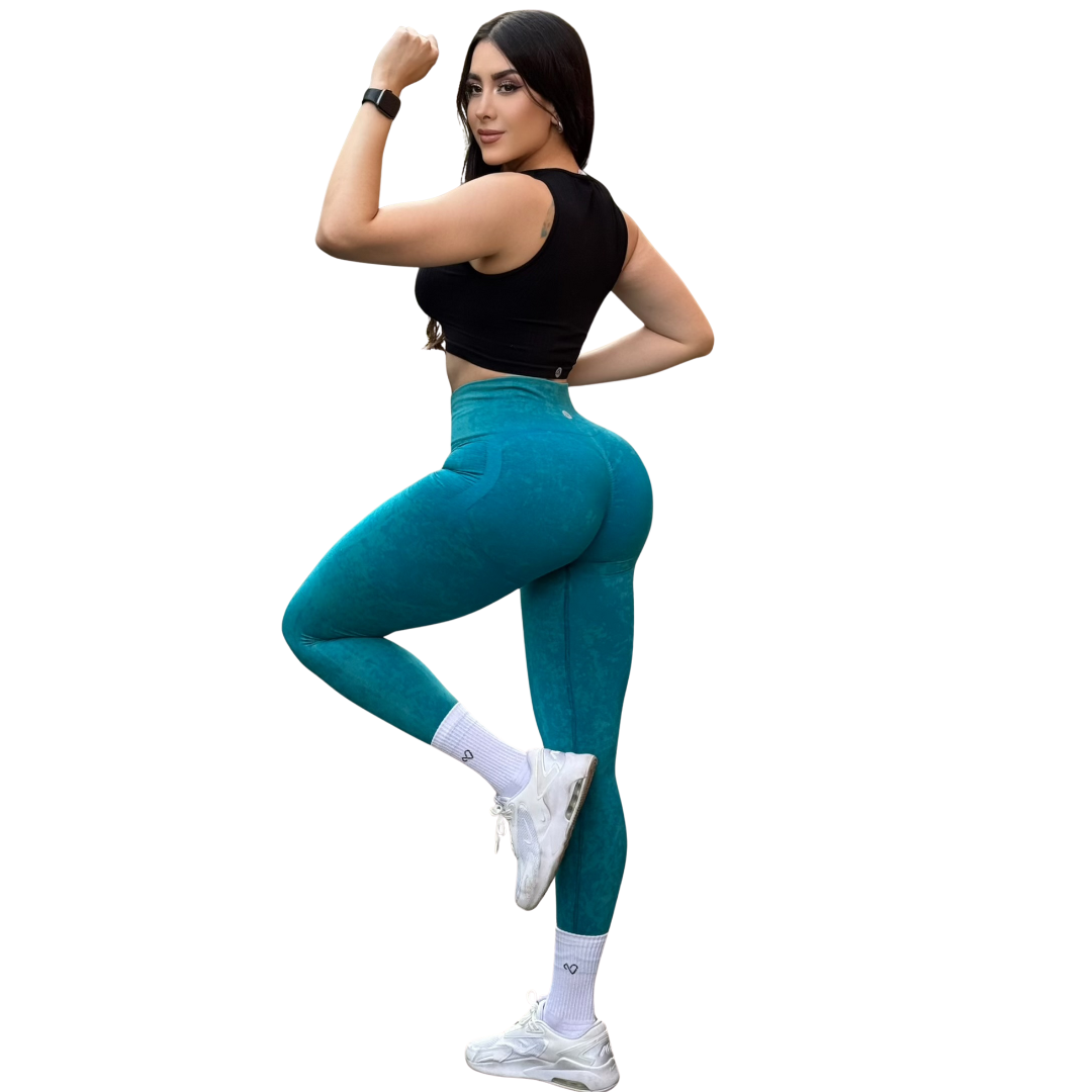 ADRIANAOLIMPO® | Leggins - Leggings Burbuja + Push Up | Seamless Compresión - Plumbo Deslavado | Ropa deportiva para mujer Elite HotSale Blackfriaday Envío Gratis a México. Mayoreo Menudeo Ofertas Exclusivas