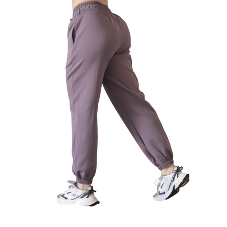 Pans básico | Supplex Stretch, Liso – berengena