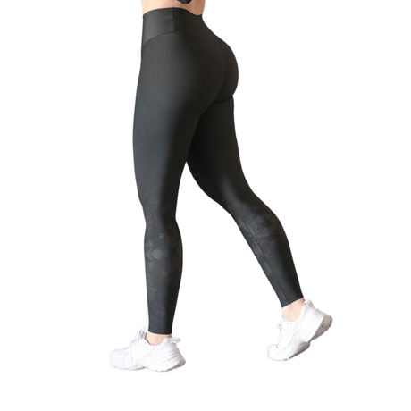 Leggings push up | Supplex Stretch, Liso – Gris Old