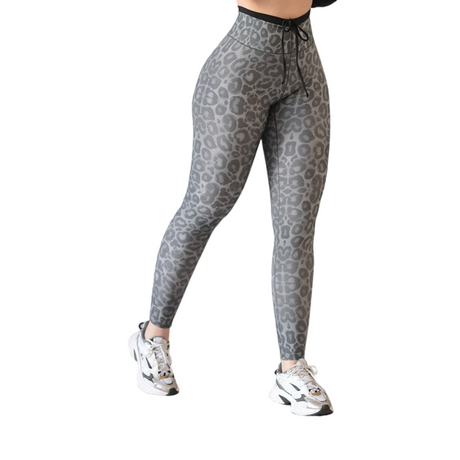 Leggings básico | Supplex Stretch, Liso Print –  Gris