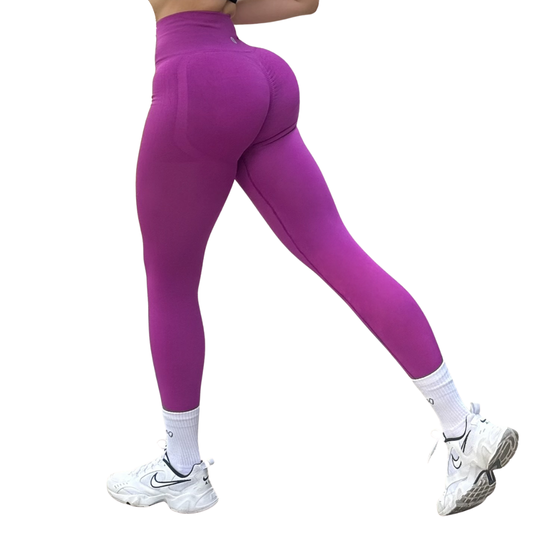 ADRIANAOLIMPO® | Leggins - Leggings Burbuja + Push Up | Seamless Compresión - Lila Fuerte | Ropa deportiva para mujer Elite HotSale Blackfriaday Envío Gratis a México. Mayoreo Menudeo Ofertas Exclusivas
