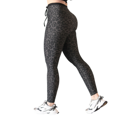 Leggings básico | Supplex Stretch, Liso Print –  Gris Oxford