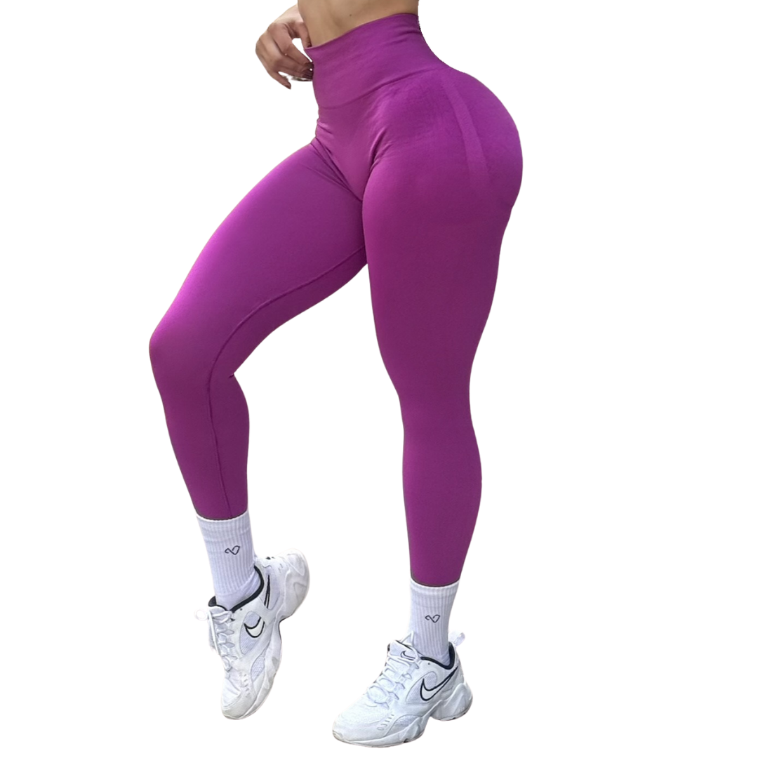 ADRIANAOLIMPO® | Leggins - Leggings Burbuja + Push Up | Seamless Compresión - Lila Fuerte | Ropa deportiva para mujer Elite HotSale Blackfriaday Envío Gratis a México. Mayoreo Menudeo Ofertas Exclusivas