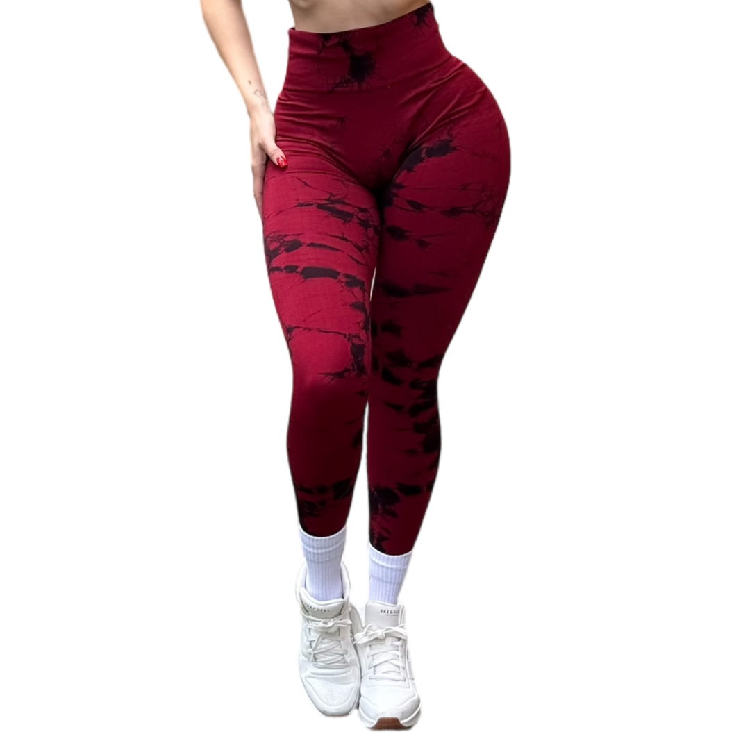 ADRIANAOLIMPO® | Leggins - Leggings Burbuja + Push Up | Seamless Compresión - Tie Day Sangría | Ropa deportiva para mujer Elite HotSale Blackfriaday Envío Gratis a México. Mayoreo Menudeo Ofertas Exclusivas