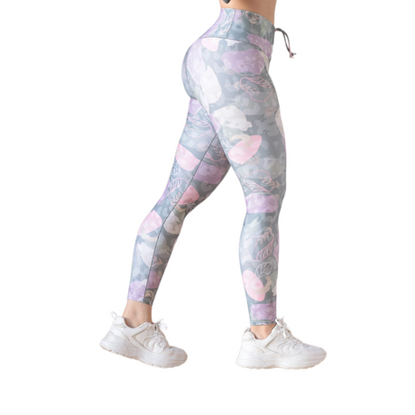 Leggings push up | Supplex Stretch, Liso Naturaleza – Gris