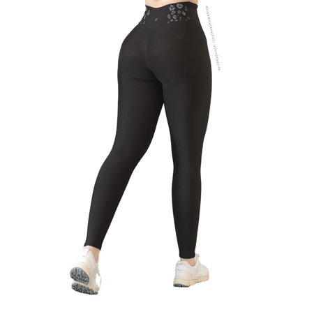 Leggings básico | Supplex Stretch, Liso – Negro