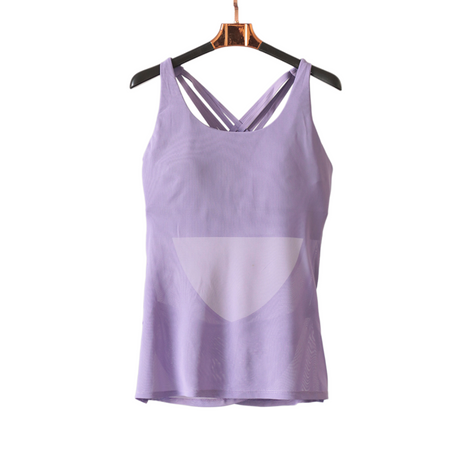 Tank top | Transpirable, Mesh – Lila