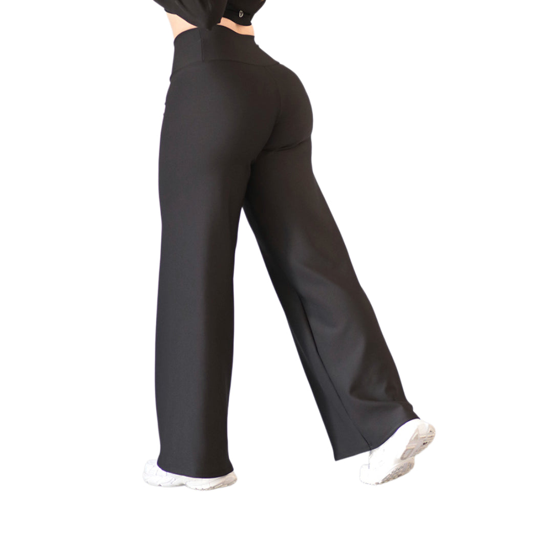 Pants básico | Supplex Stretch, Liso – Negro