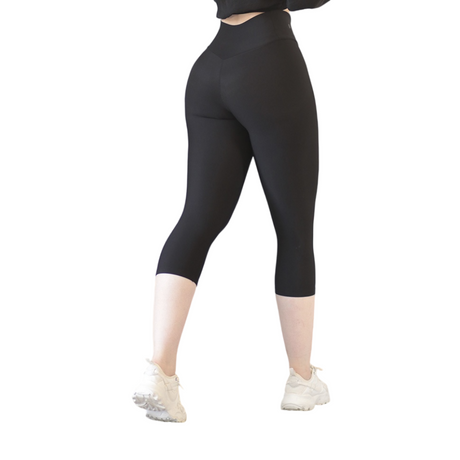 ADRIANAOLIMPO® | Leggins - Leggings Capri básico | Supplex Stretch, Liso – Negro | Ropa deportiva para mujer Elite HotSale Blackfriaday Envío Gratis a México. Mayoreo Menudeo Ofertas Exclusivas