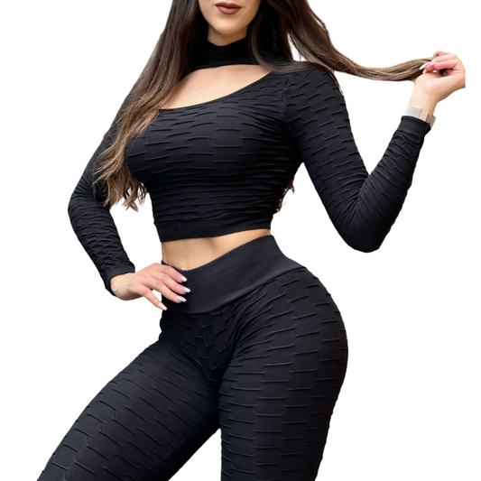 CONJUNTO LÍNEA LITE | SCRUNCH PUSH UP TEXTURIZADO