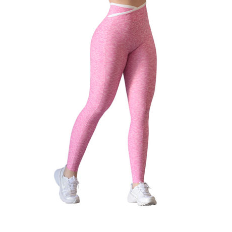 Leggings básico | Supplex Stretch, Liso Jasspe – Rosa bebé