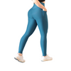 Leggings básico con bolsillos | Supplex Stretch, Relieves Red - Azul