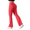 Leggings básico Campana | Supplex Stretch, Relieves lineas – Rojo