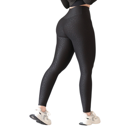 Leggings push up | Supplex Stretch, Relieves Felina – Negra