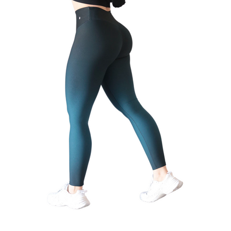 Leggings push up | Supplex Stretch, Relieves Coim – Aqua degradada